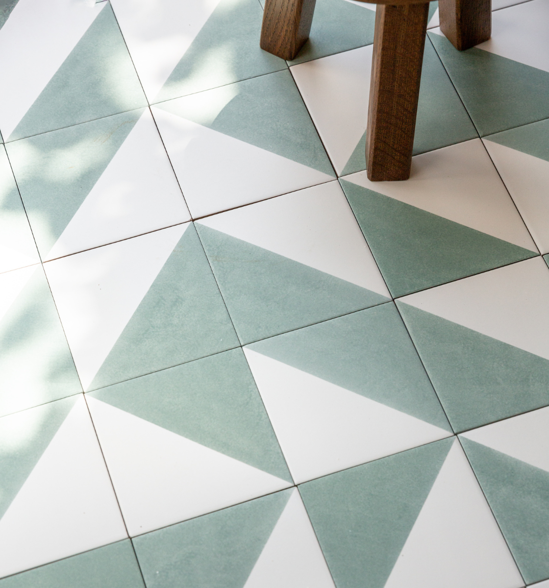Geometric Floor Tiles