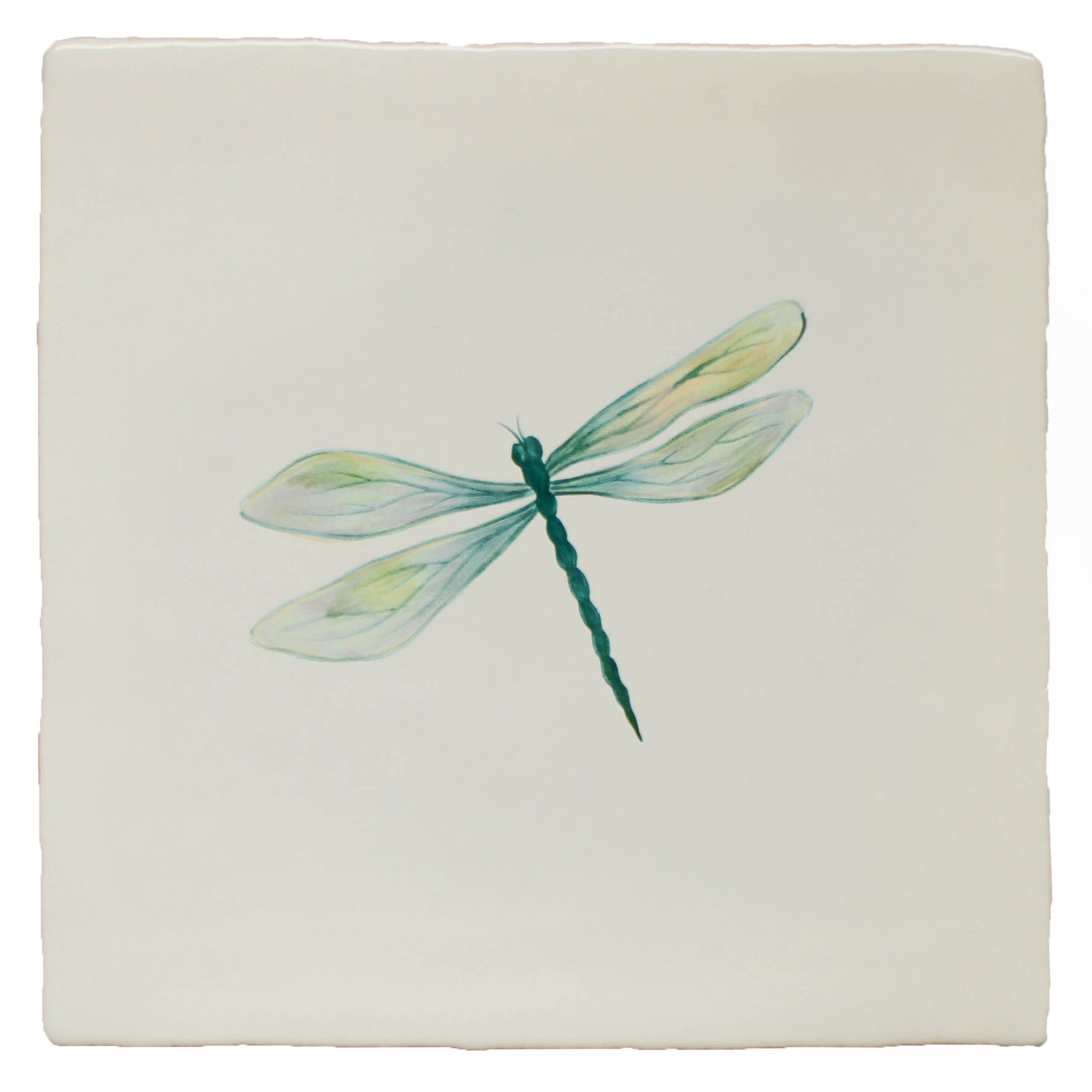 Garden Insect Dragonfly in Flight (left)