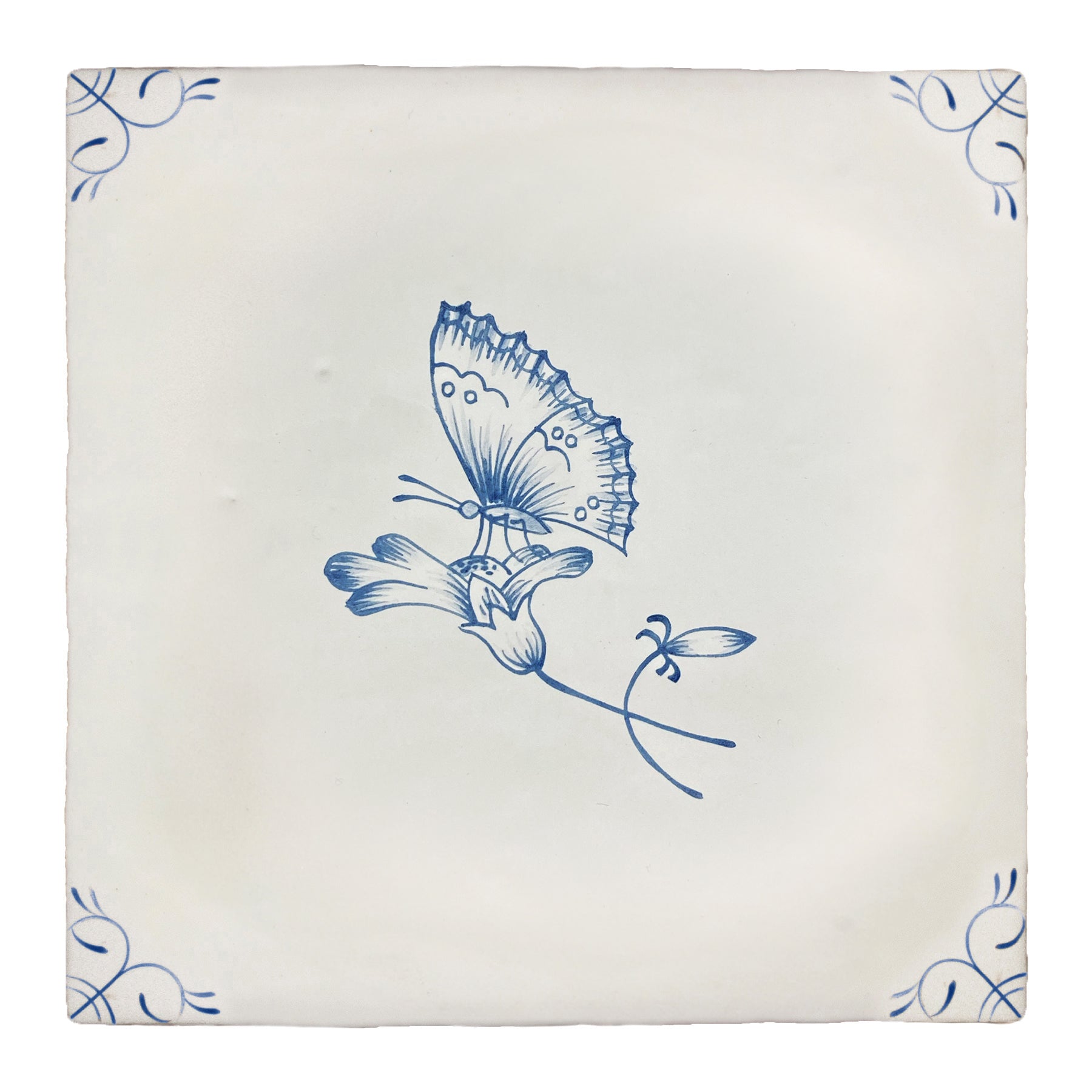 English Delft Butterfly 2