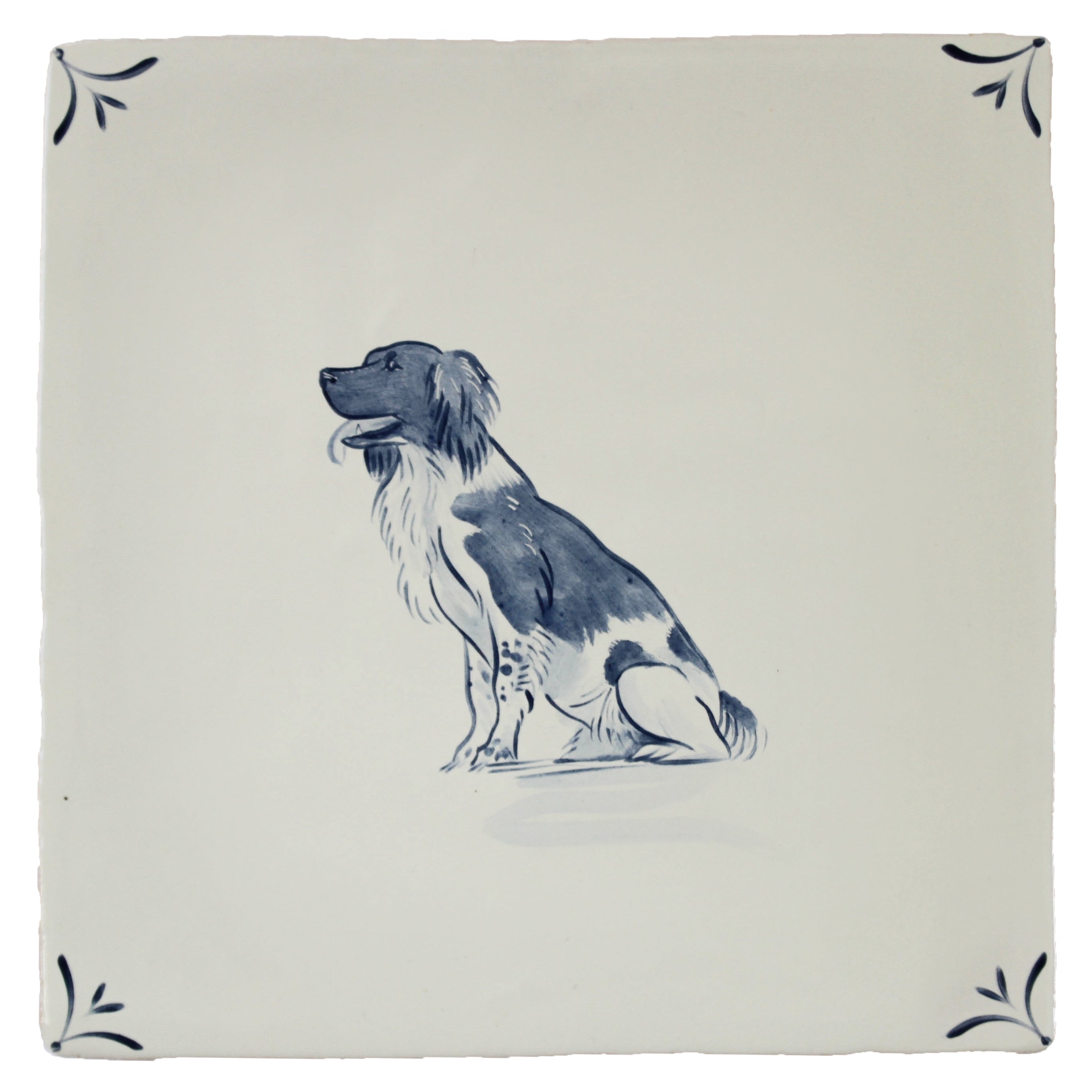 Cotswold Delft Sitting Spaniel