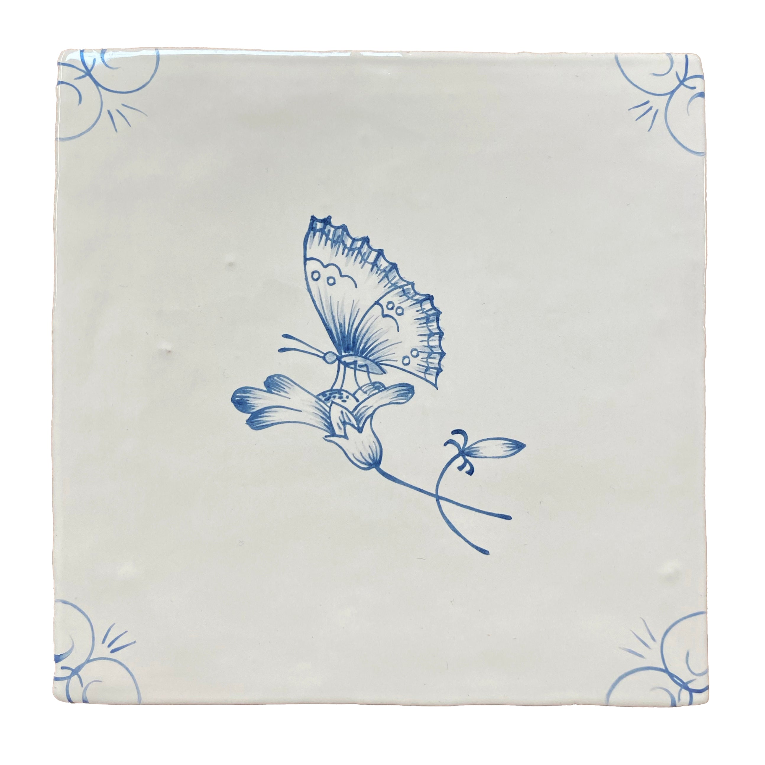 English Delft Butterfly 2