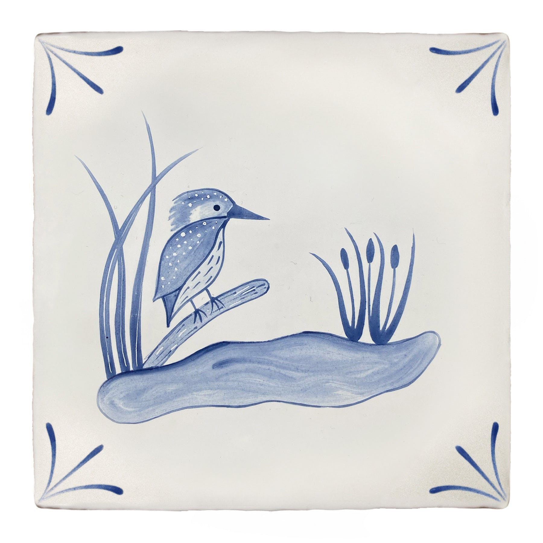 English Delft Kingfisher