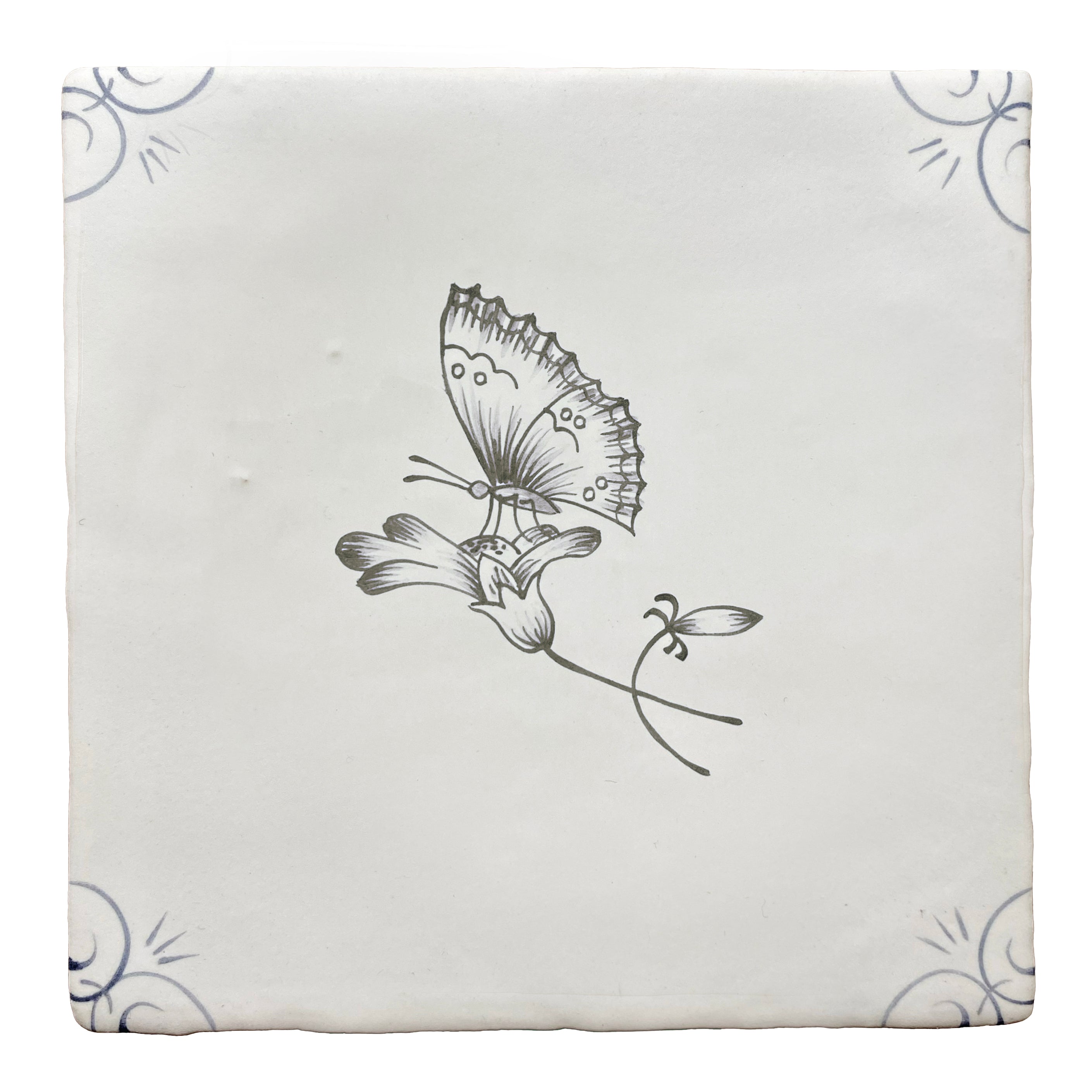 English Delft Butterfly 2