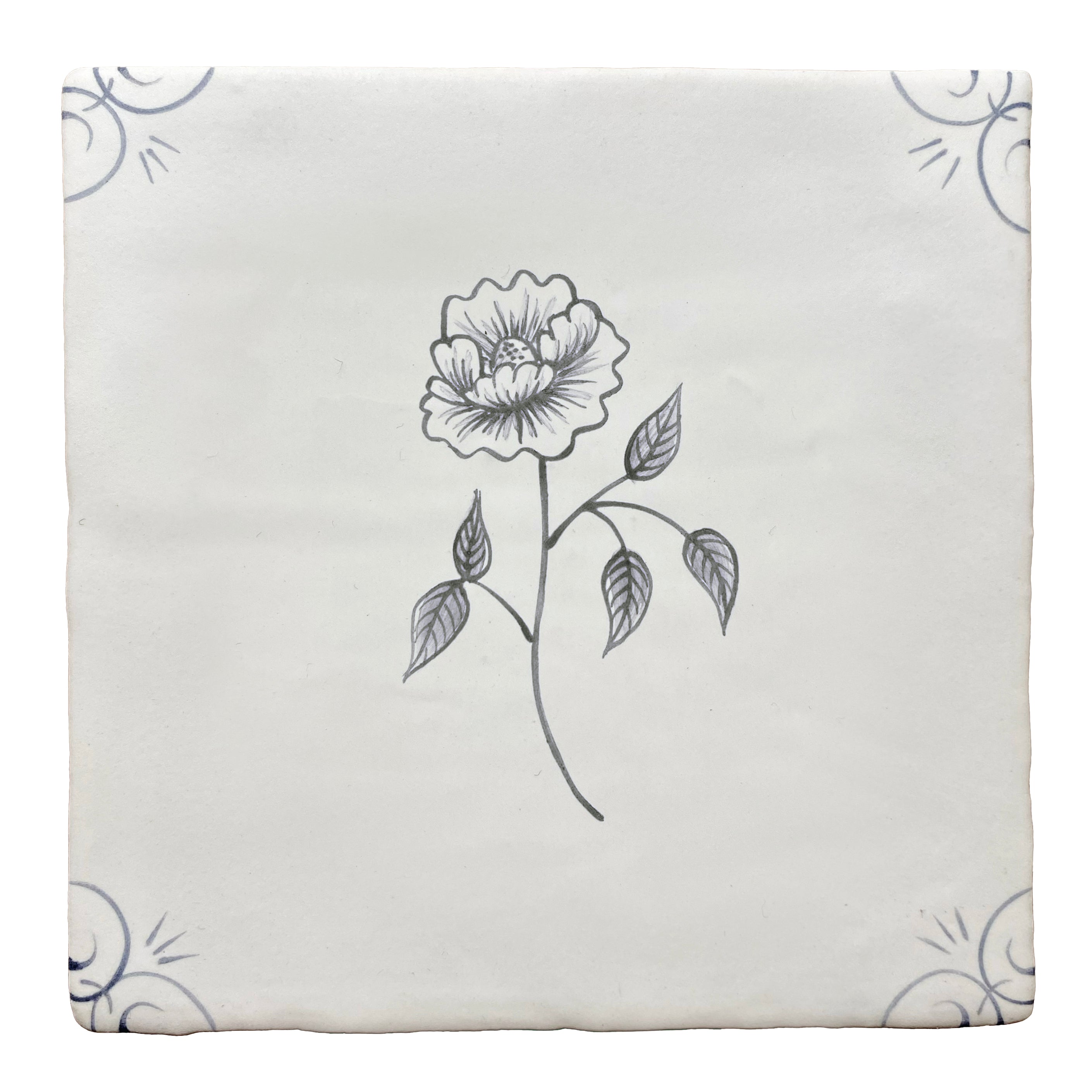 English Delft Peony