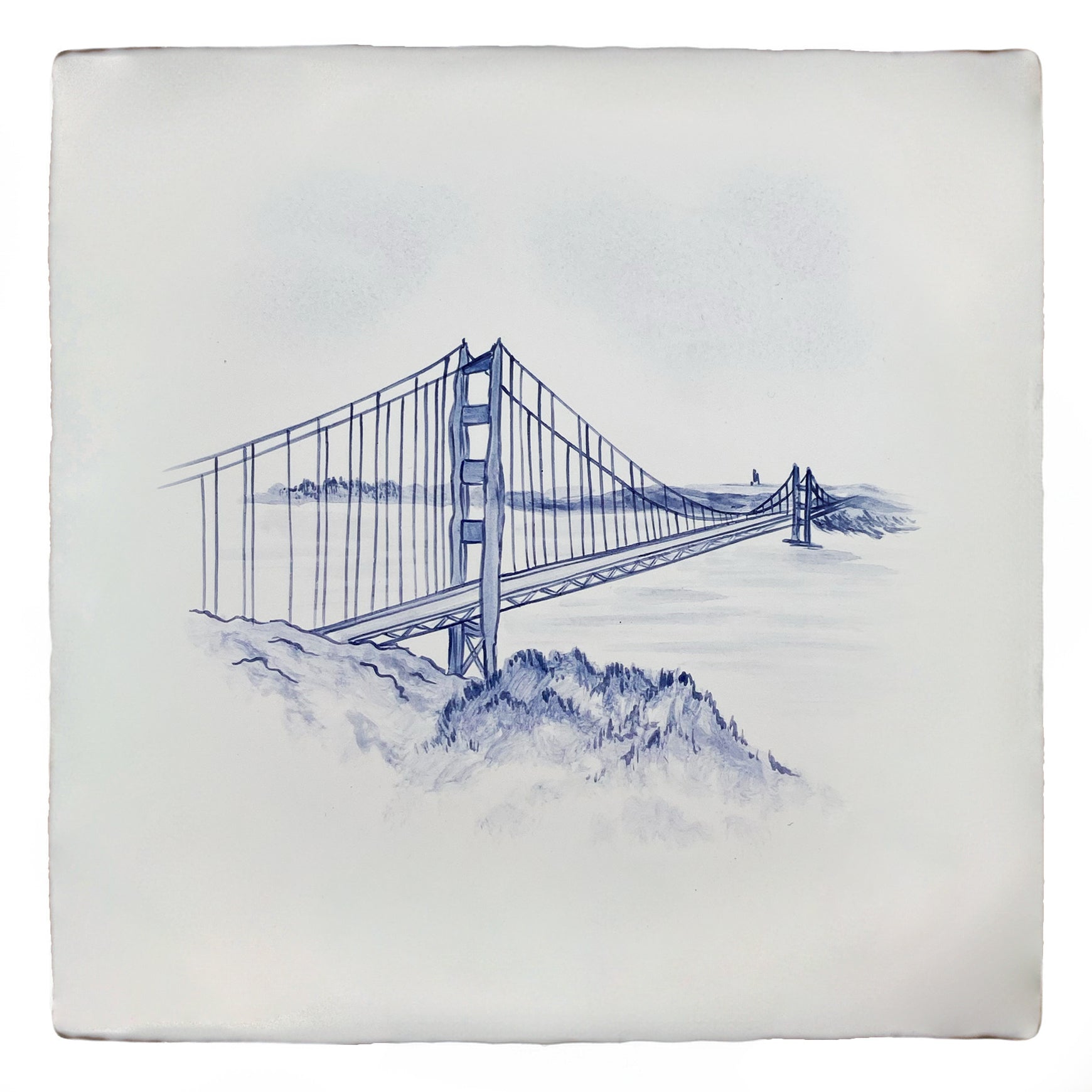 Famous Landmark Delft Golden Gate Bridge