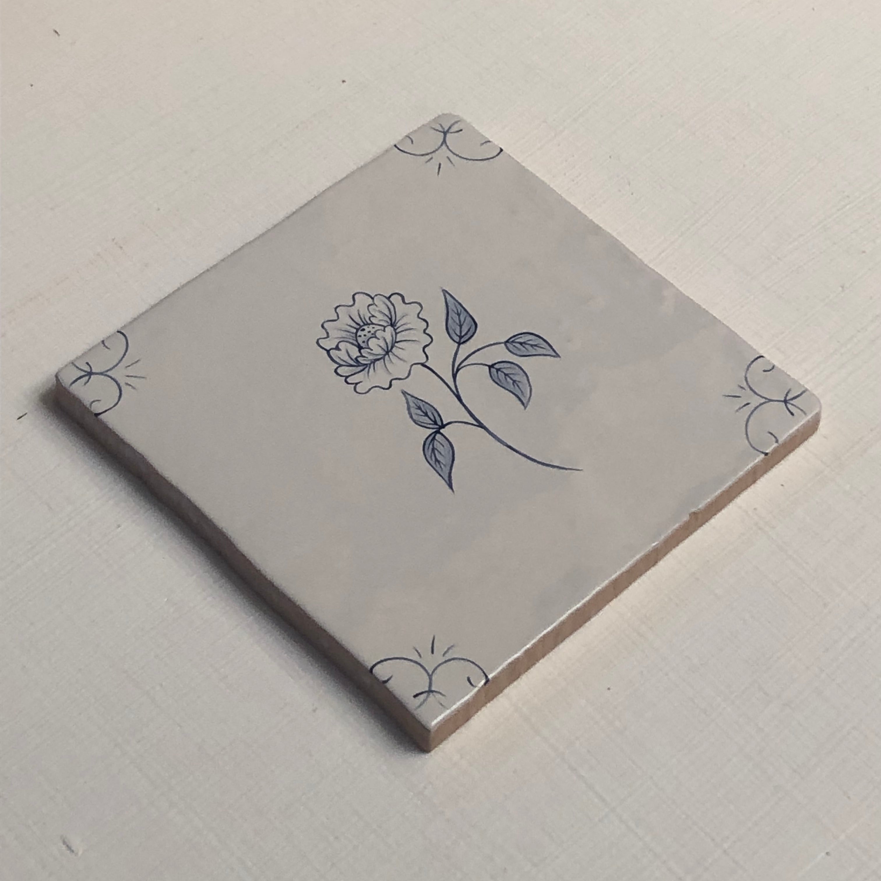 Seconds - English Delft Peony on English