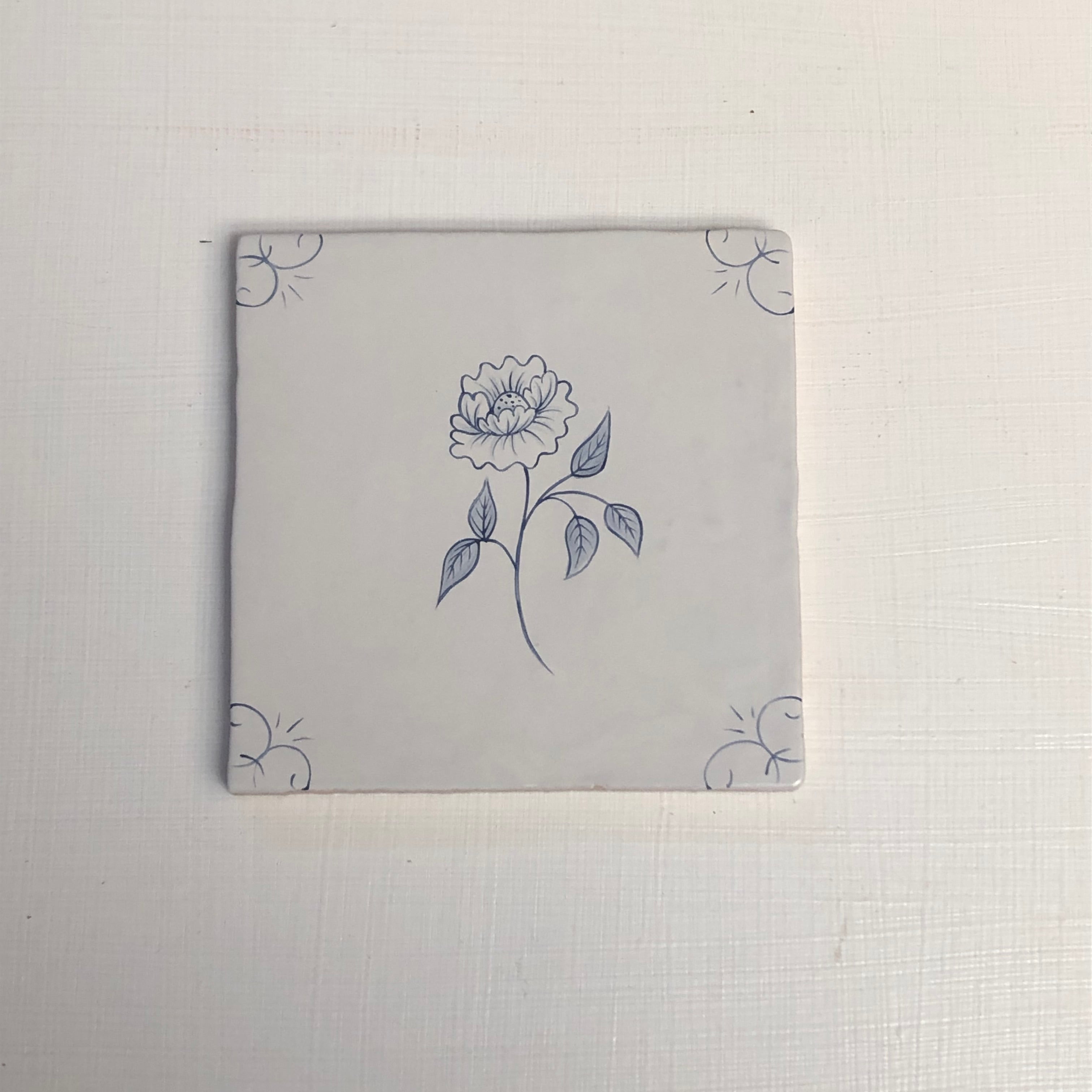 Seconds - English Delft Peony on English