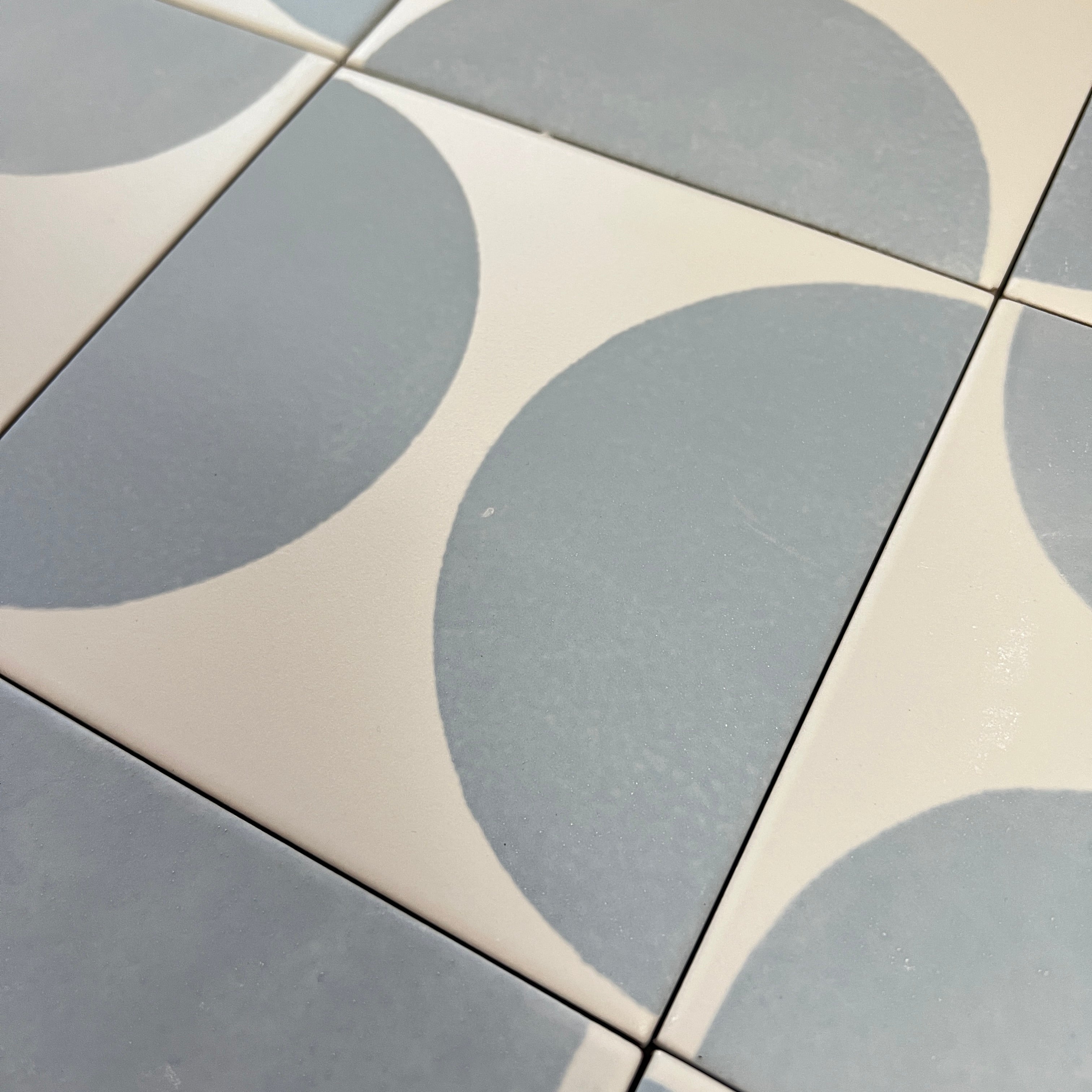 Seconds - Arc Floor Tile in Speedwell (Matt Finish)