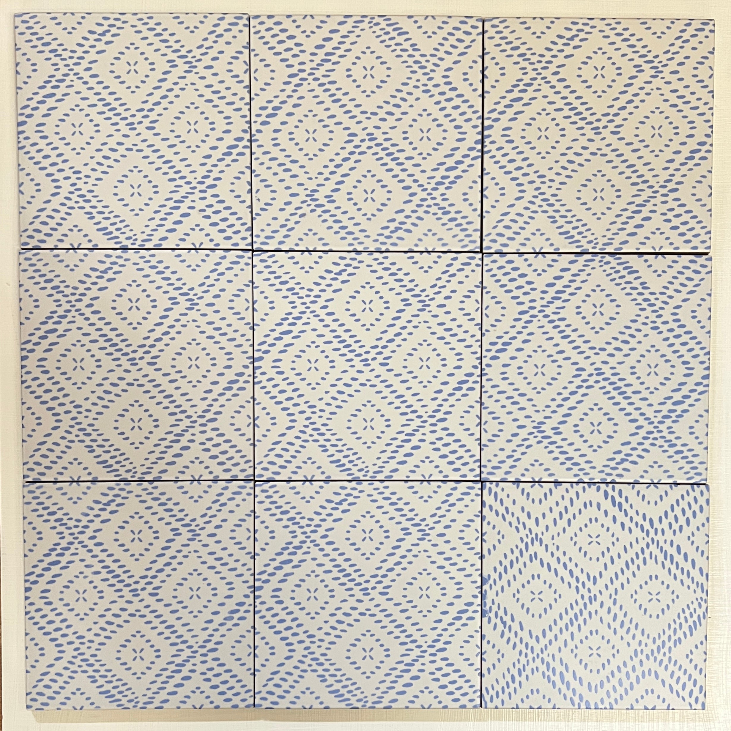 Seconds - Kantha in Bluebell