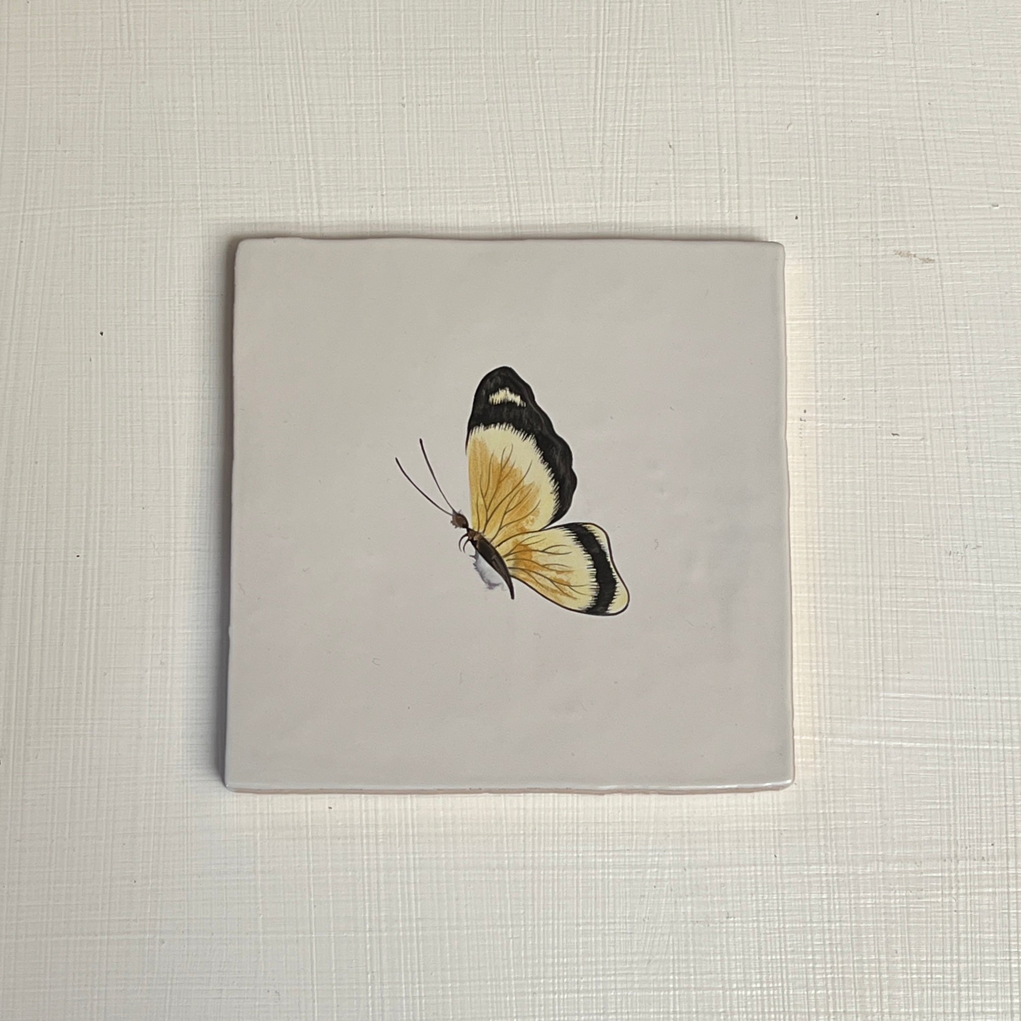 Seconds - Set of 2 Cloud Yellow Butterfly on English (Left)