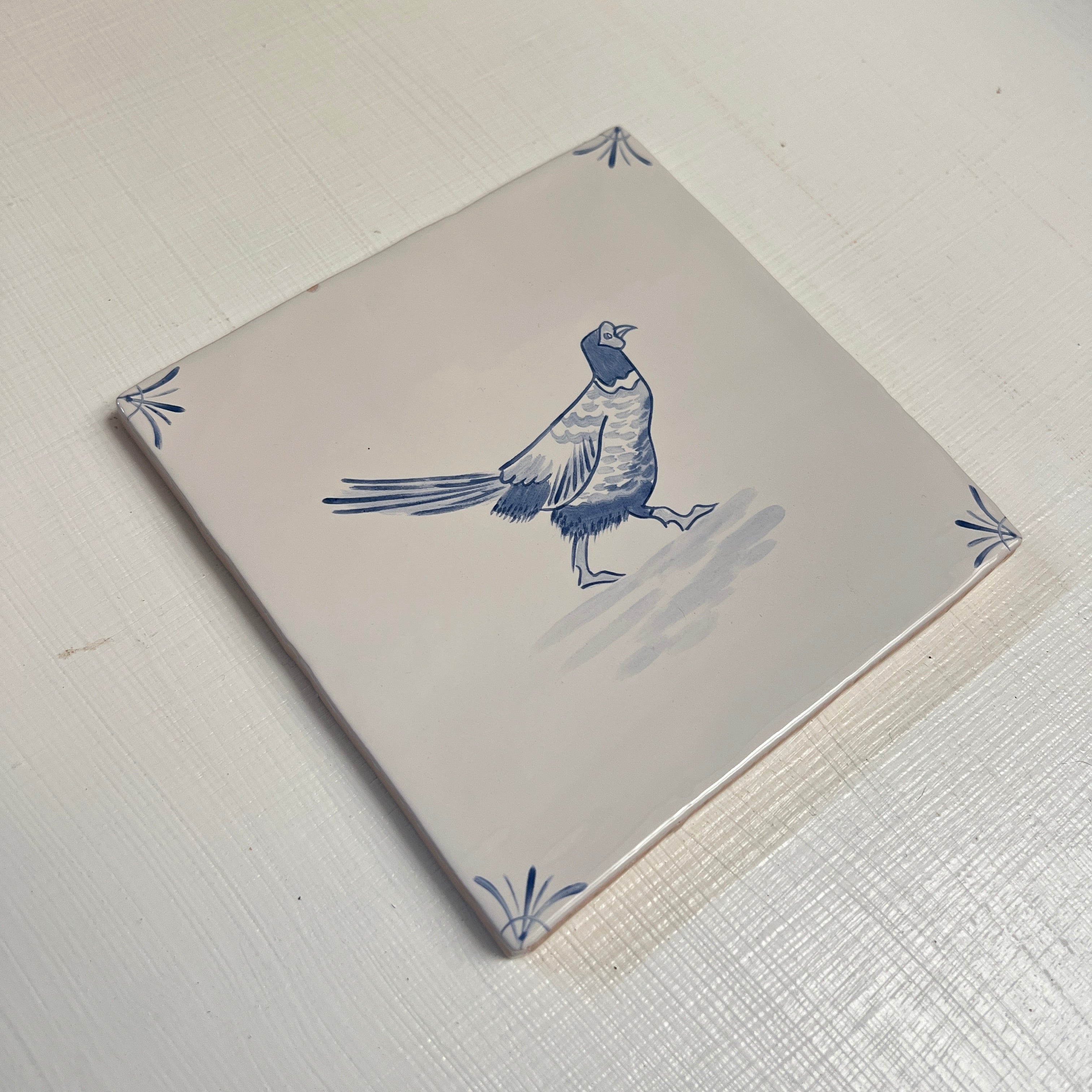 Seconds - Cotswold Delft Pheasant On English