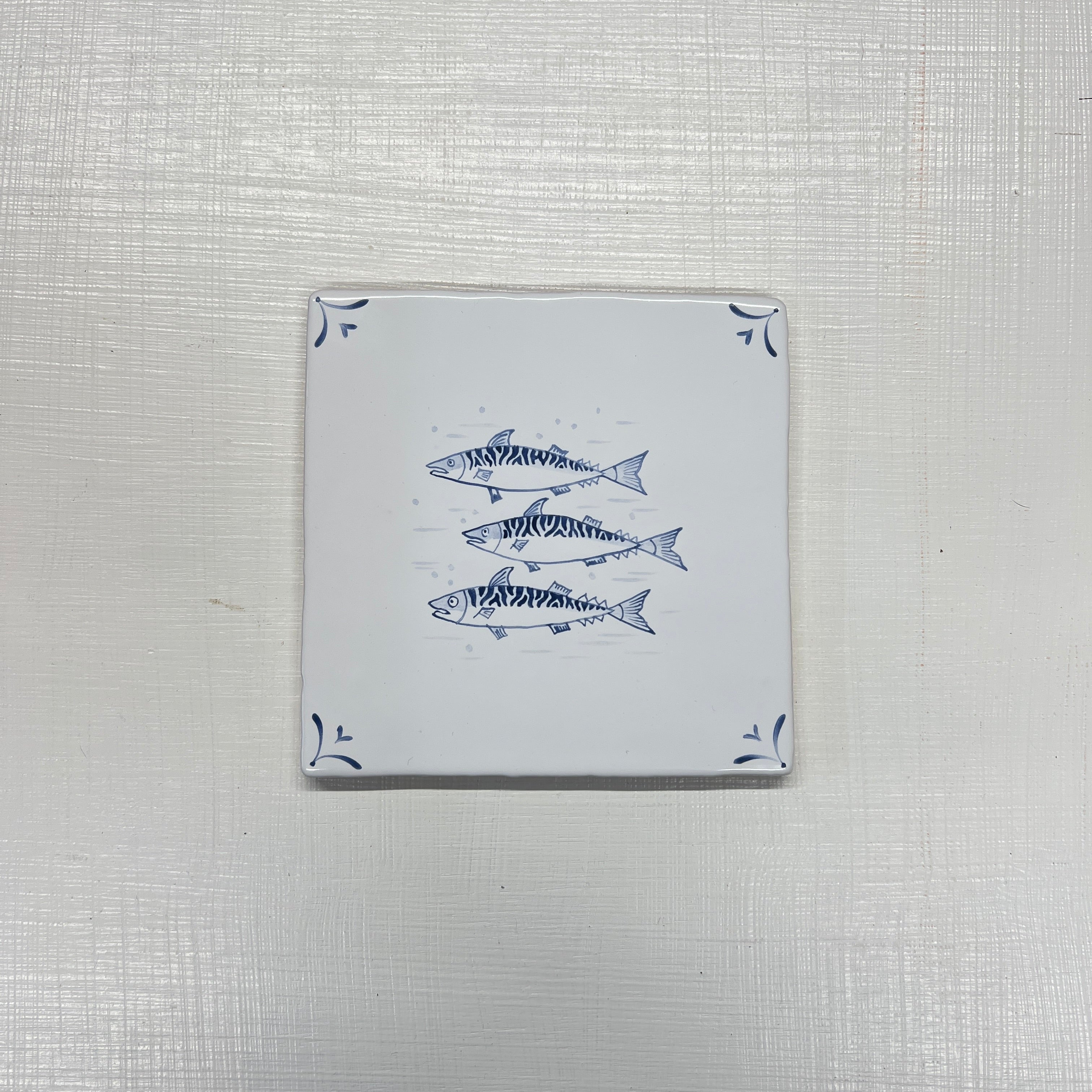 Seconds - Cornish Delft Mackerel on Cornish (Wilderness Corners)