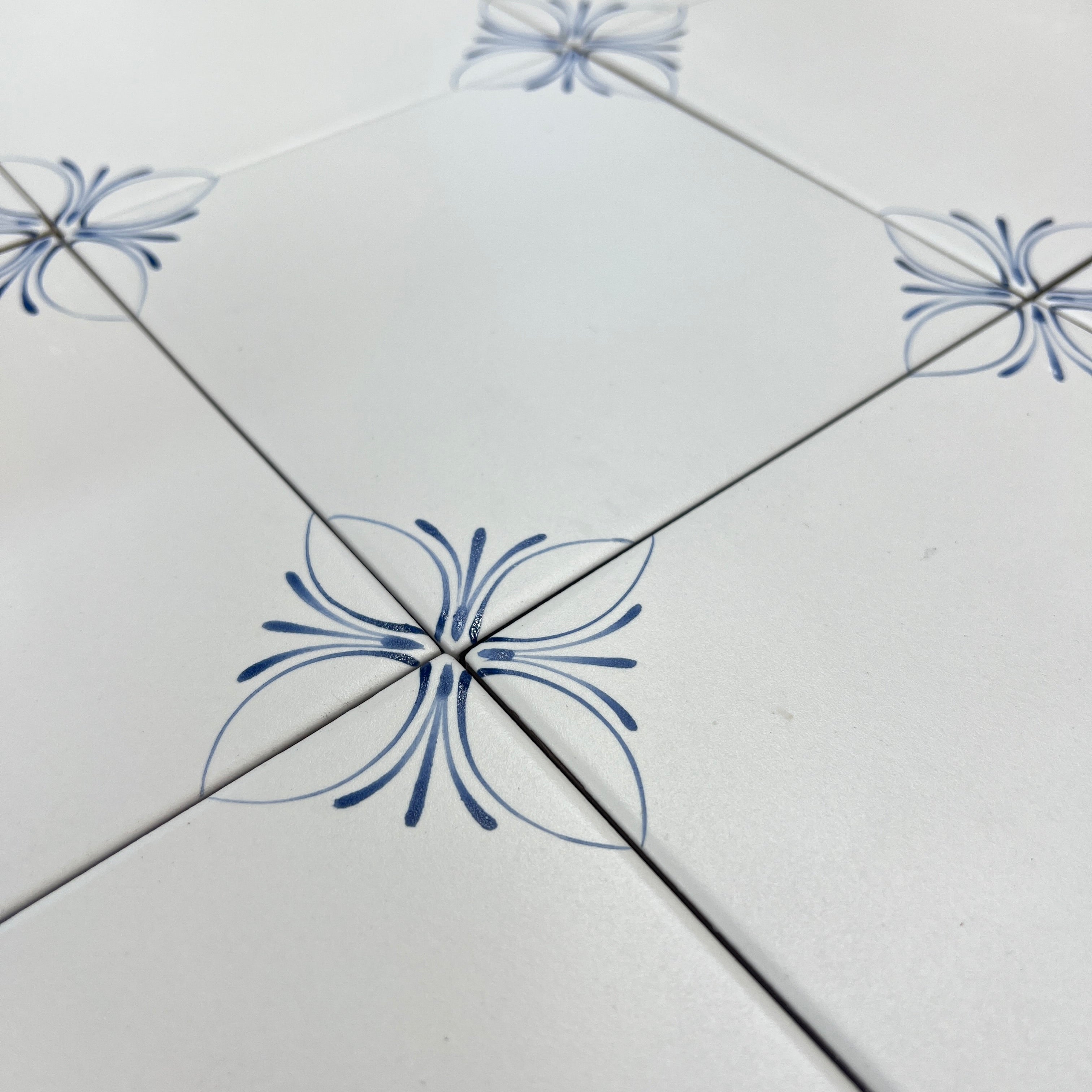 Seconds - Safran Corners Floor - Sky (Off White)
