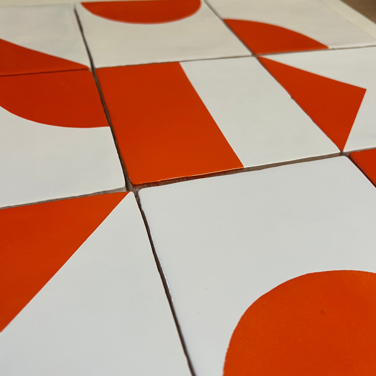 Seconds - Geometric Mix Satsuma on Cornish