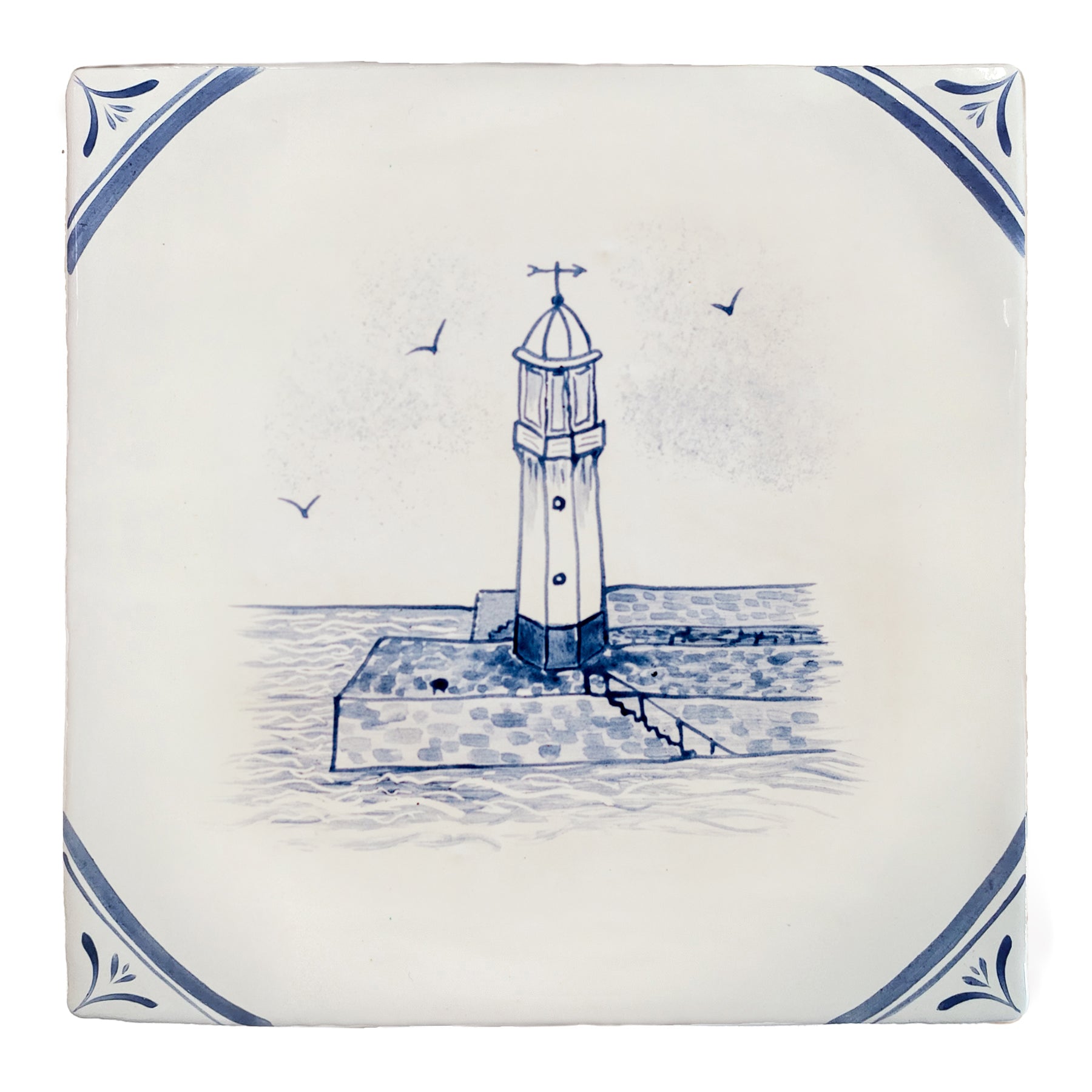Cornish Delft Meva Lighthouse