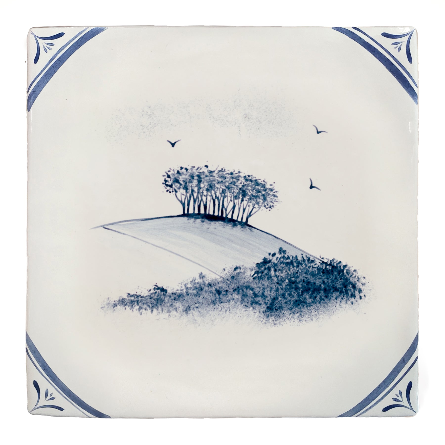 Cornish Delft Nearly Home Trees