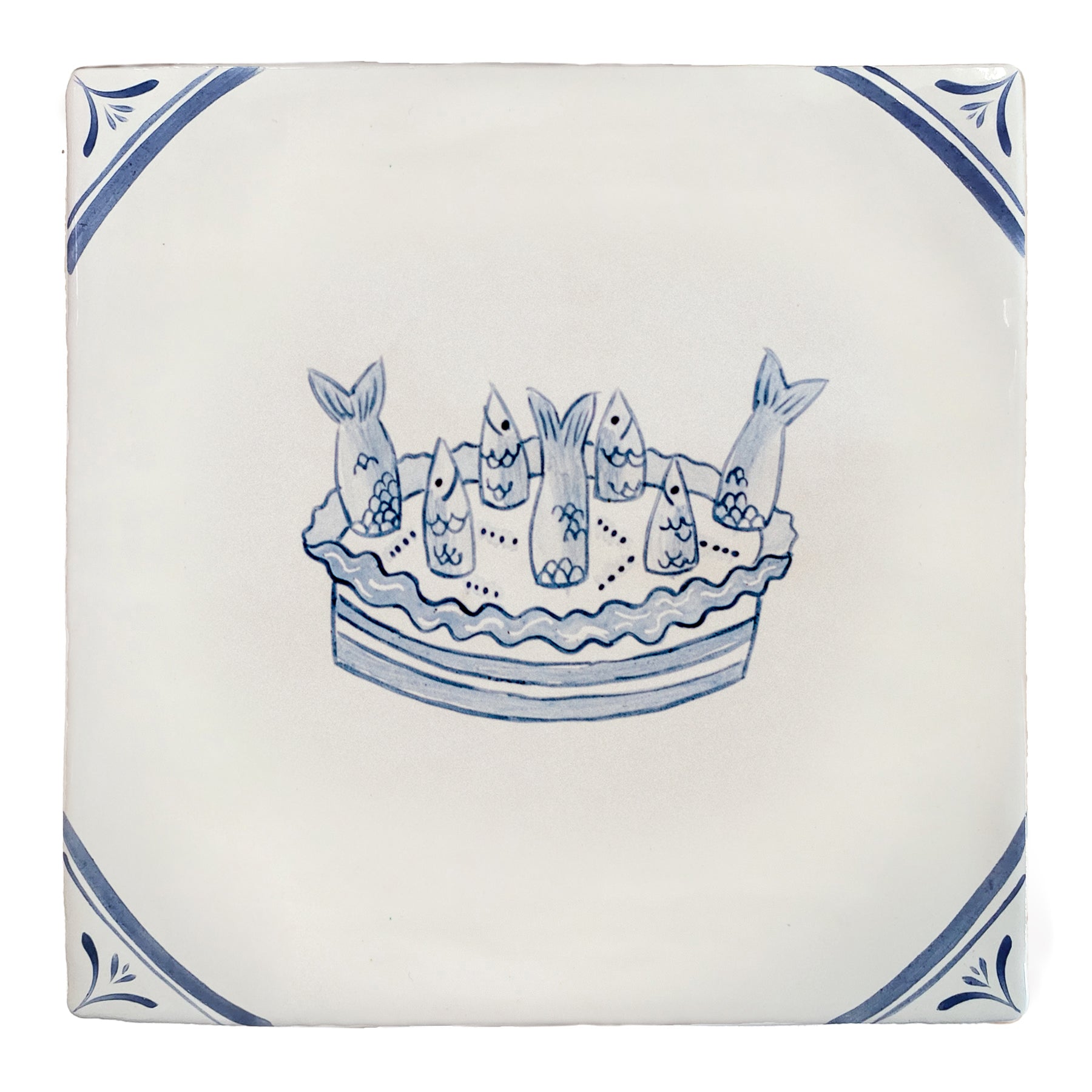 Cornish Delft Stargazy Pie