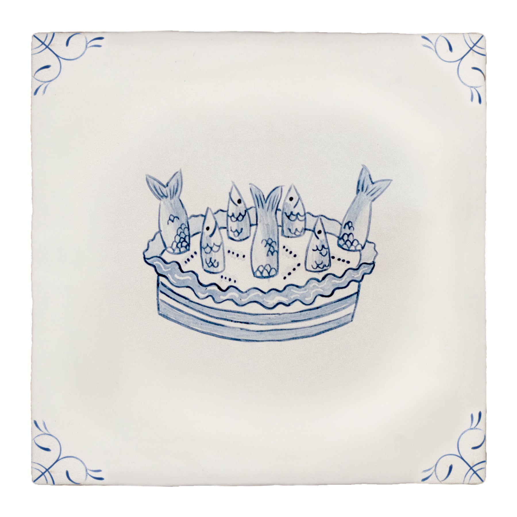 Cornish Delft Stargazy Pie