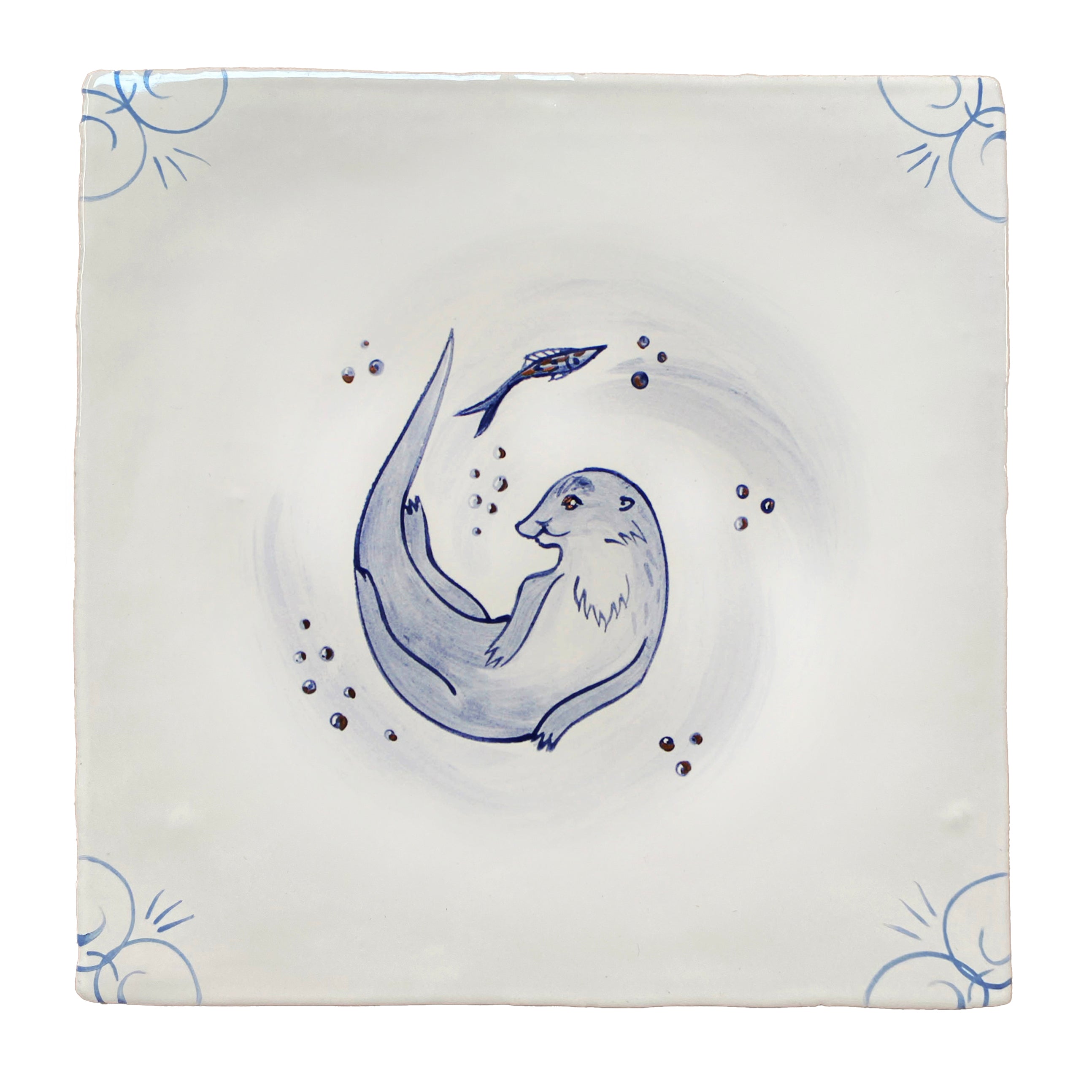 Wilderness Delft Otter with Gold