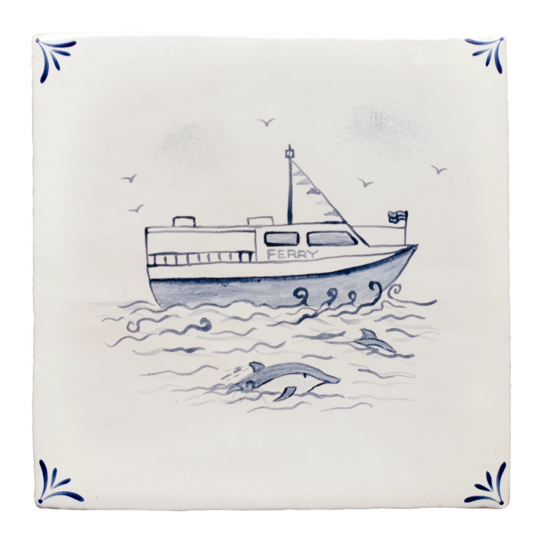 Cornish Delft Meva Ferry