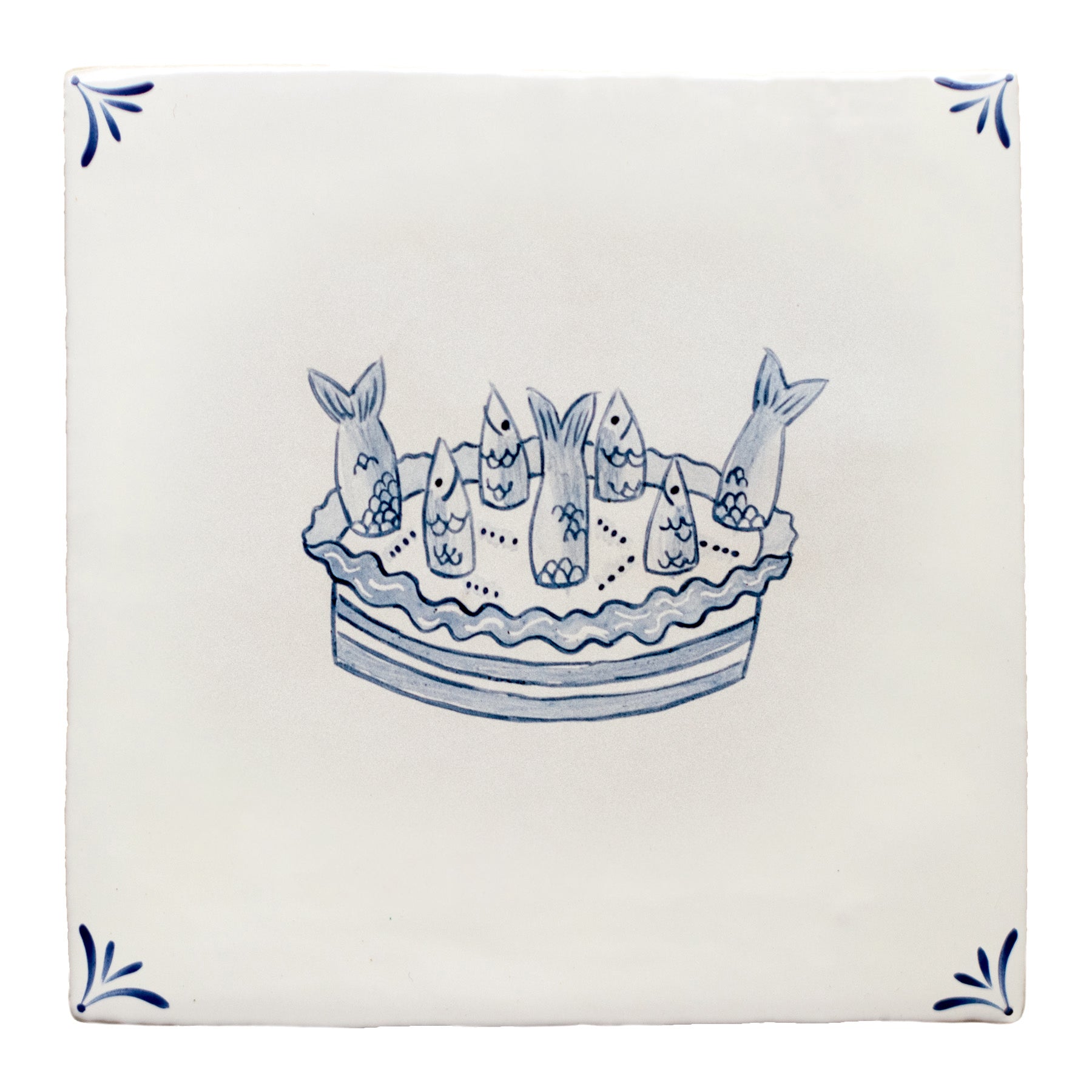Cornish Delft Stargazy Pie