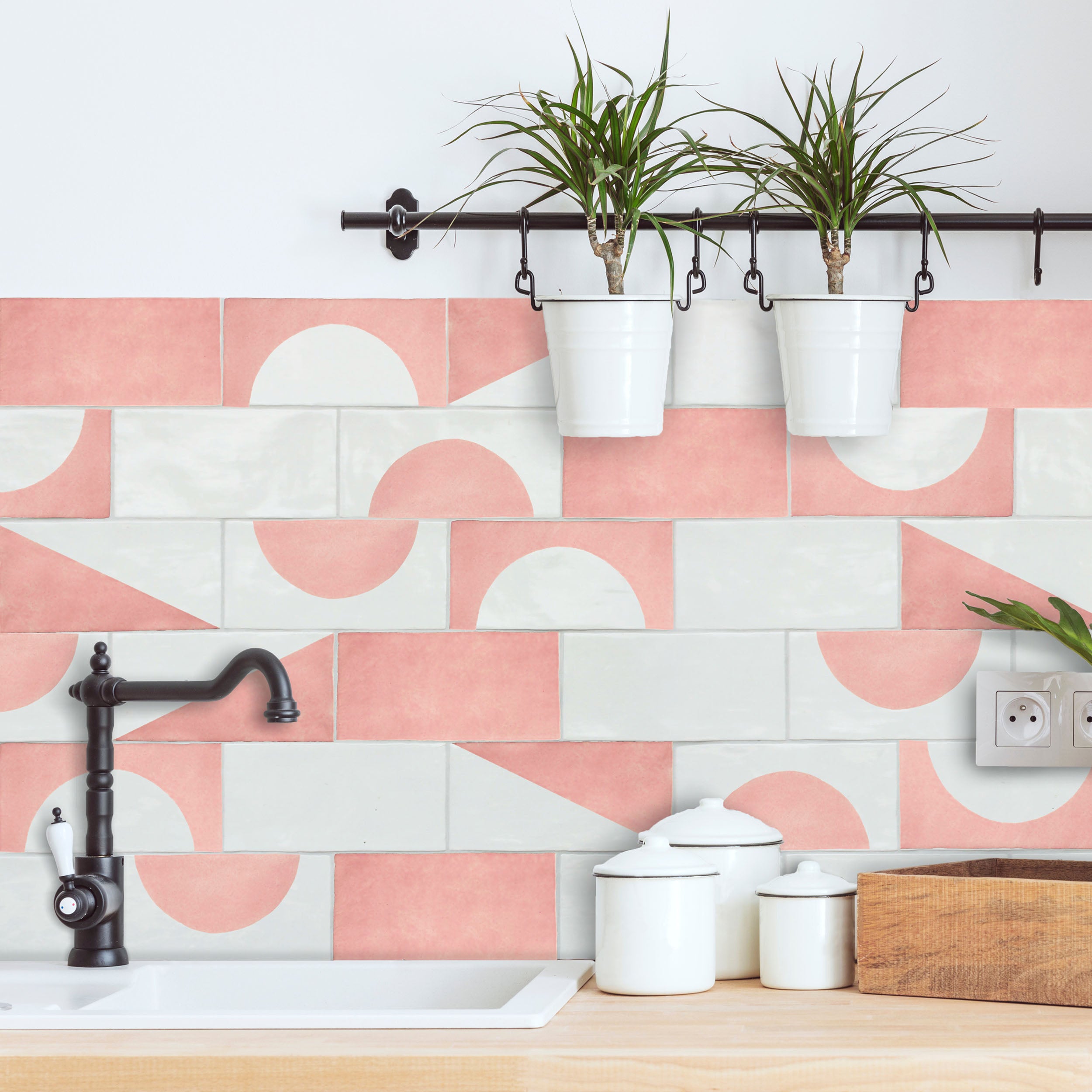 Signal Brick Blossom (left)