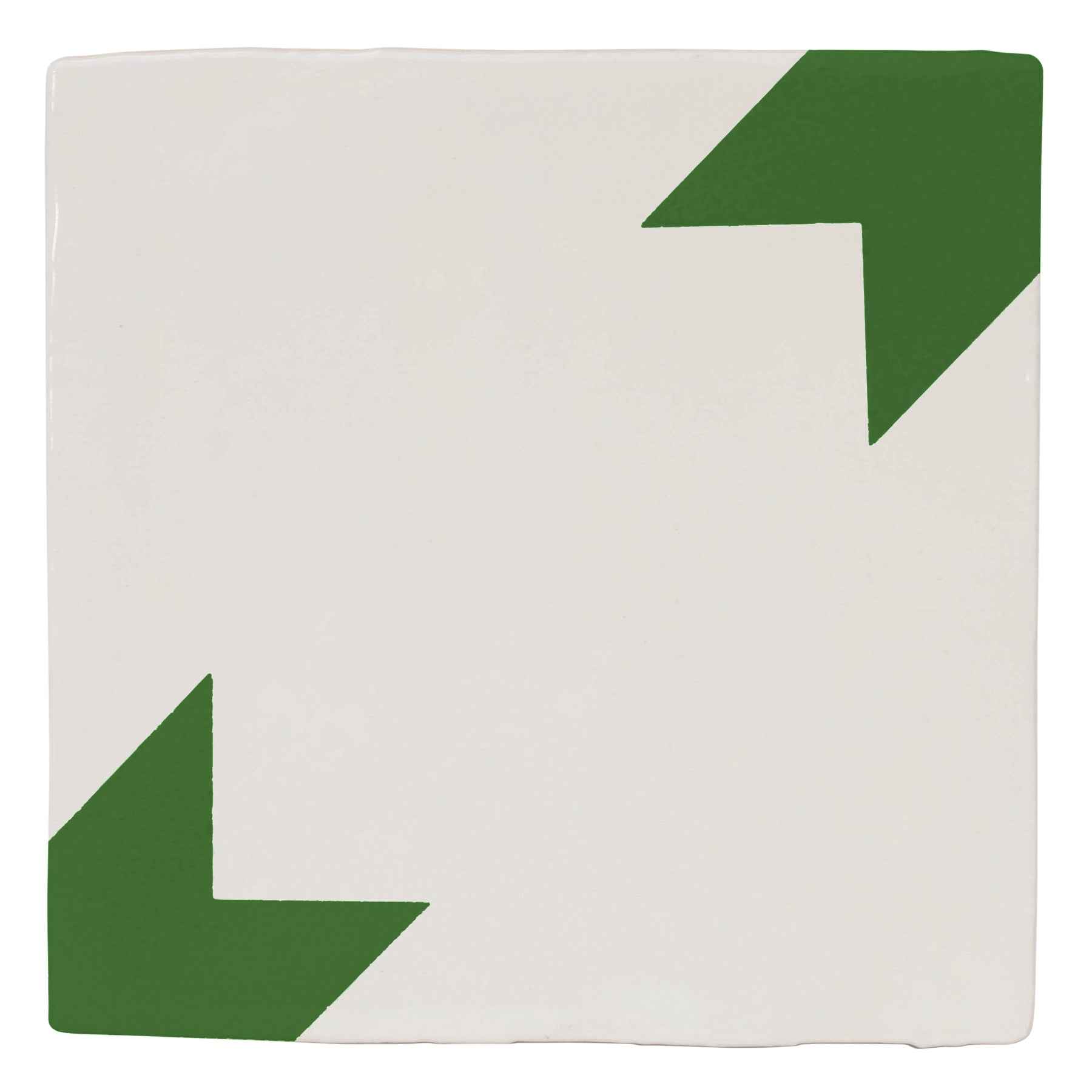 Stargazy tile in Clover green