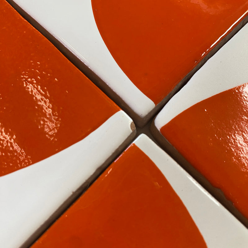 Seconds - Arc Satsuma on Cornish (Weathered Tiles)