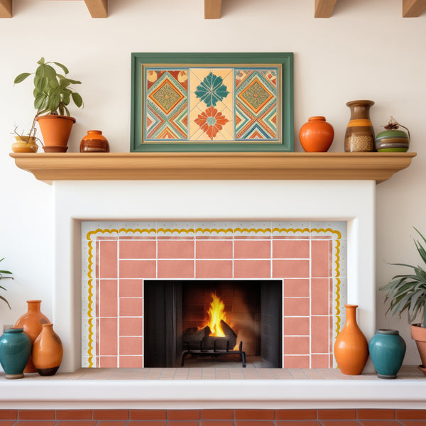 Bloom Brick in Peach