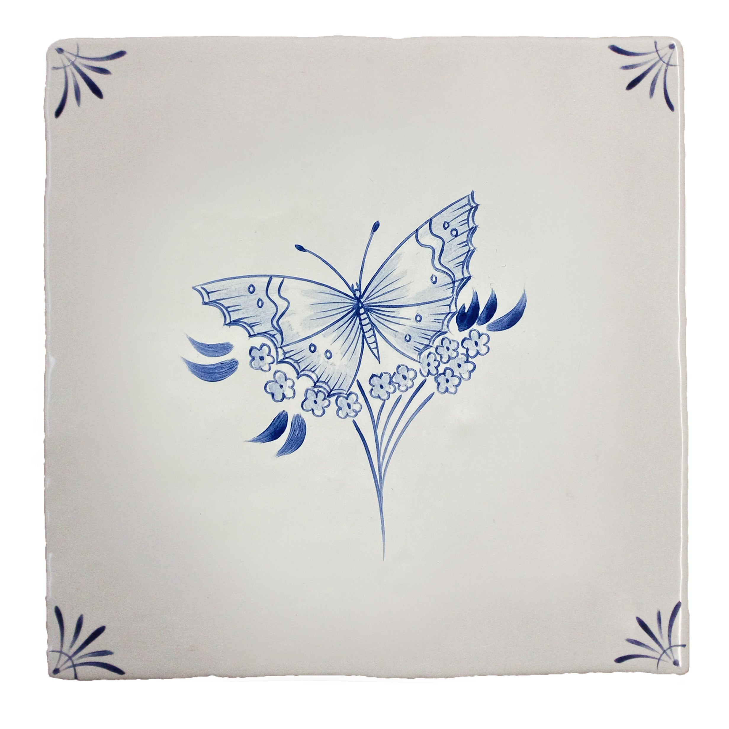 English Delft Butterfly 1