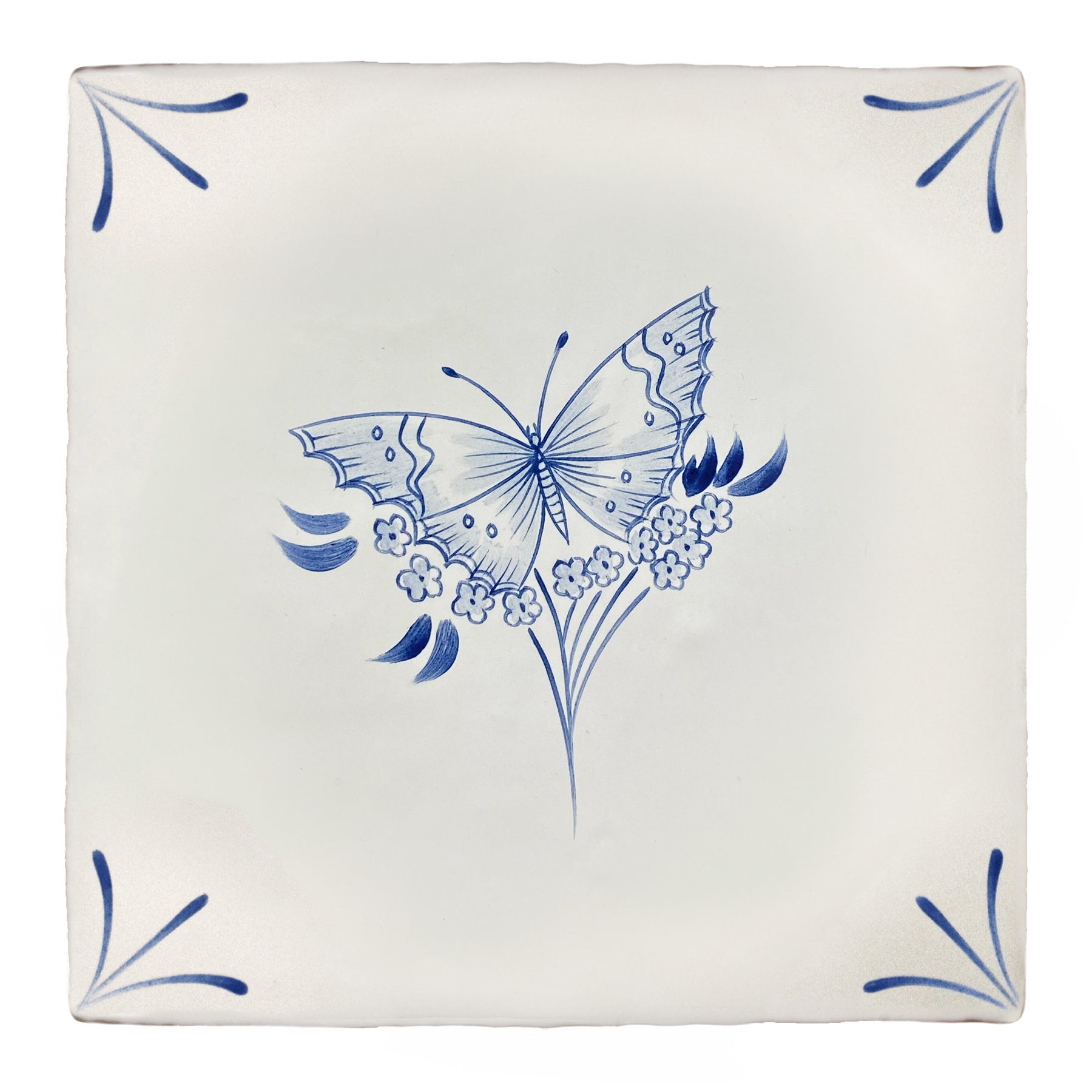 English Delft Butterfly 1