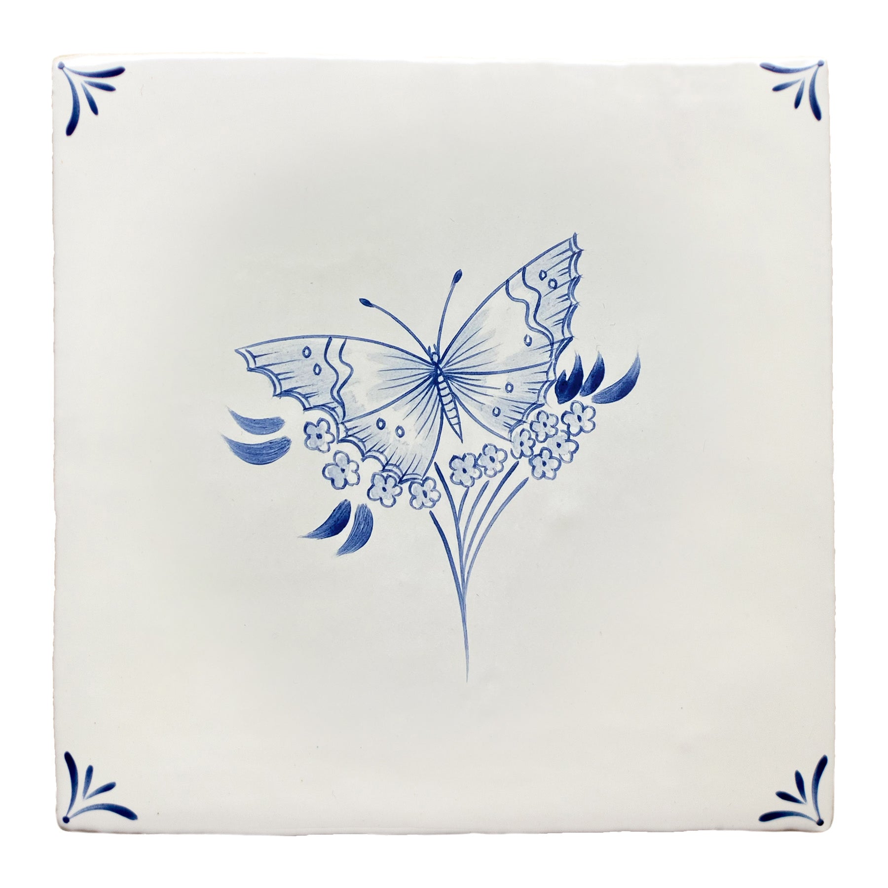 English Delft Butterfly 1