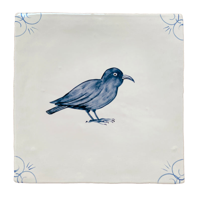 Cornish Delft Chough