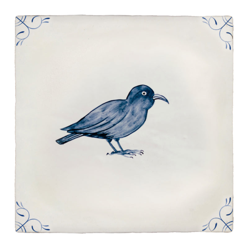 Cornish Delft Chough