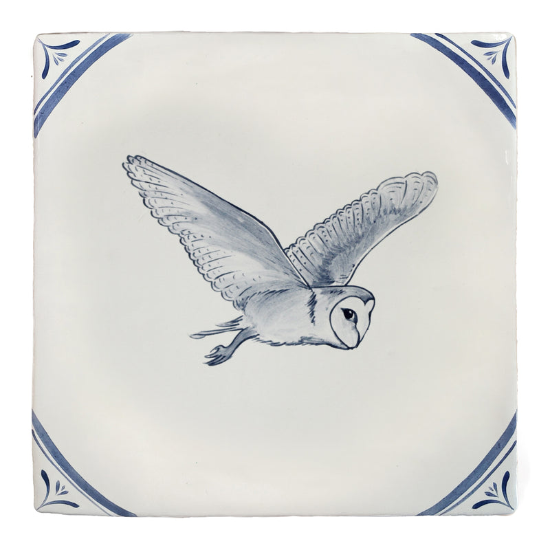 Cotswold Delft Barn Owl