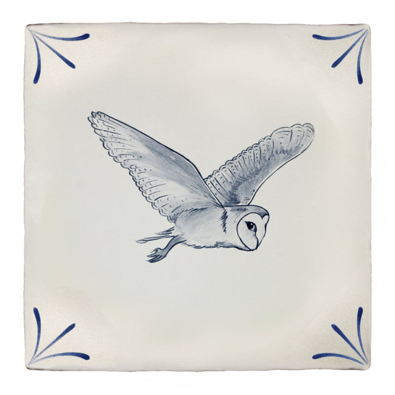 Cotswold Delft Barn Owl