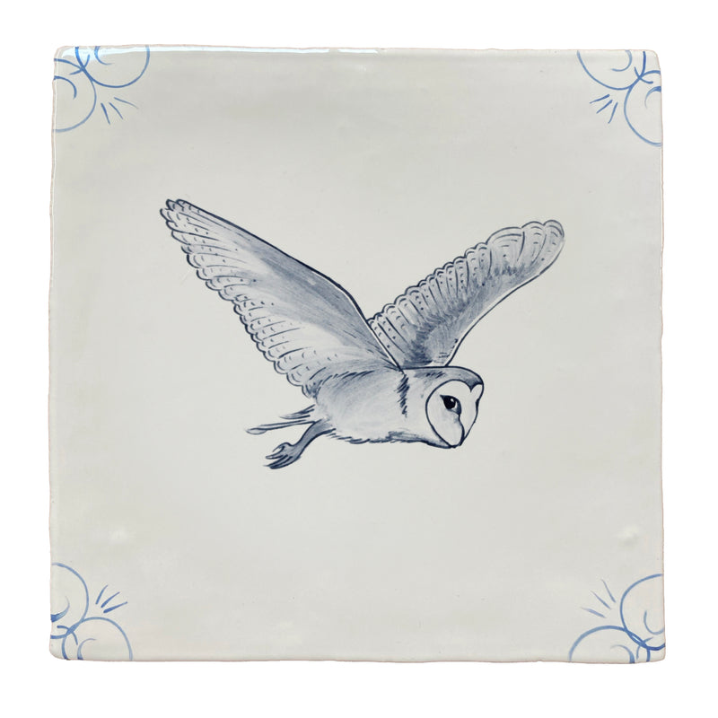 Cotswold Delft Barn Owl