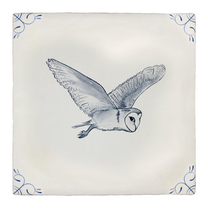 Cotswold Delft Barn Owl