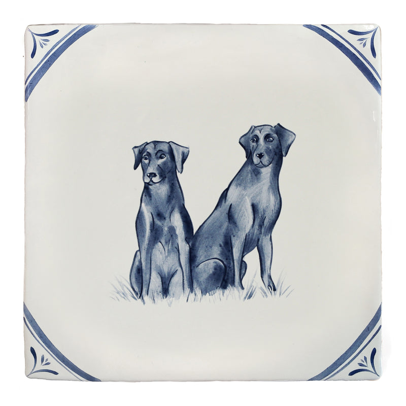 Cotswold Delft Black Labradors