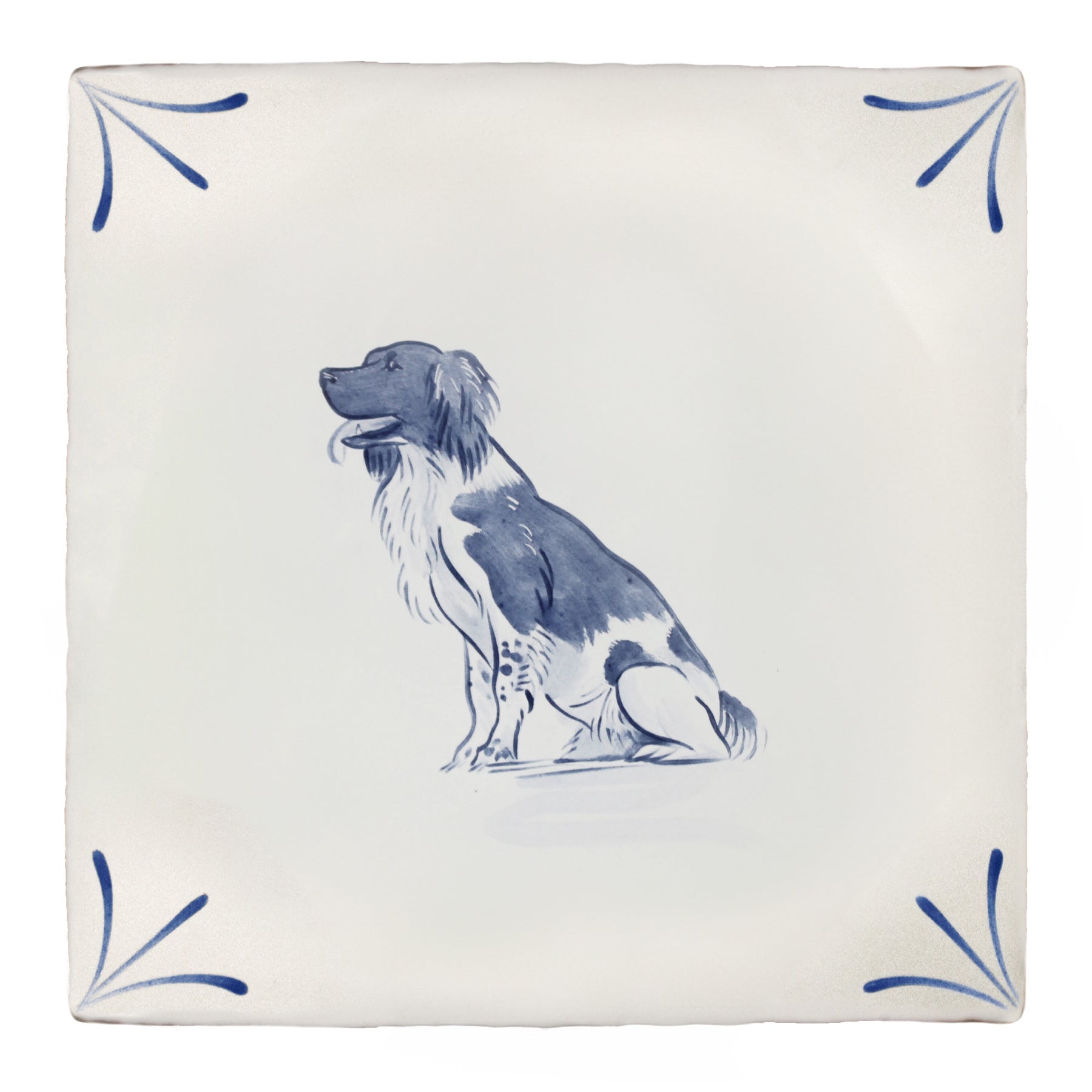 Cotswold Delft Sitting Spaniel