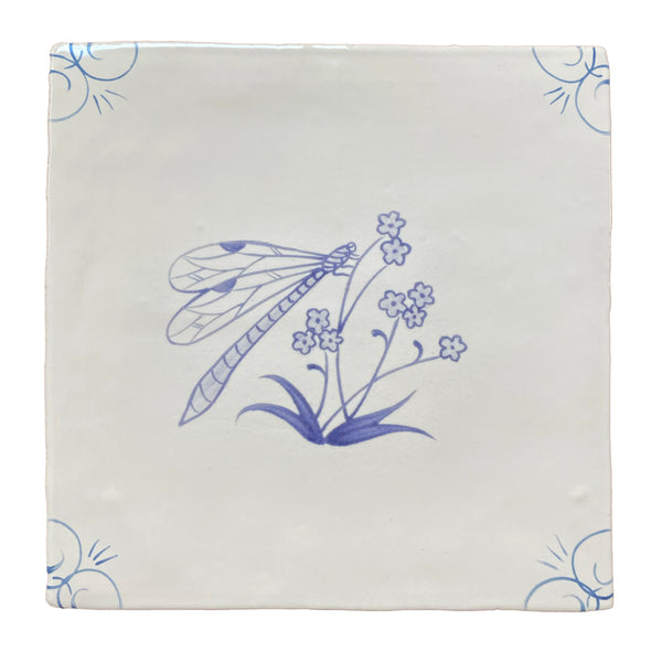 Traditional English Delft Dragonfly
