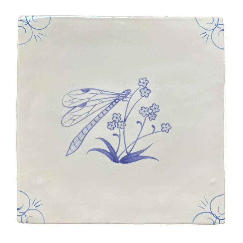 Traditional English Delft Dragonfly