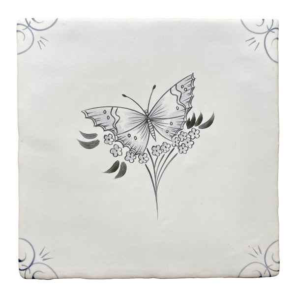 Traditional English Delft Butterfly 1