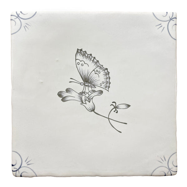 Traditional English Delft Butterfly 2
