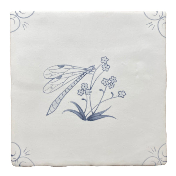Traditional English Delft Dragonfly