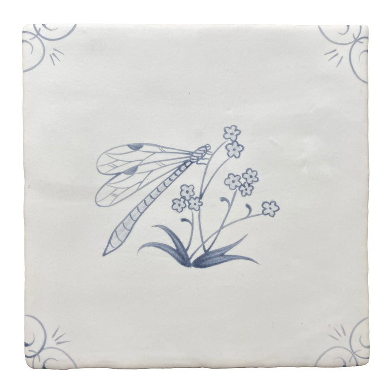 Traditional English Delft Dragonfly