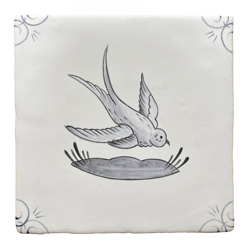 Traditional English Delft Swallow