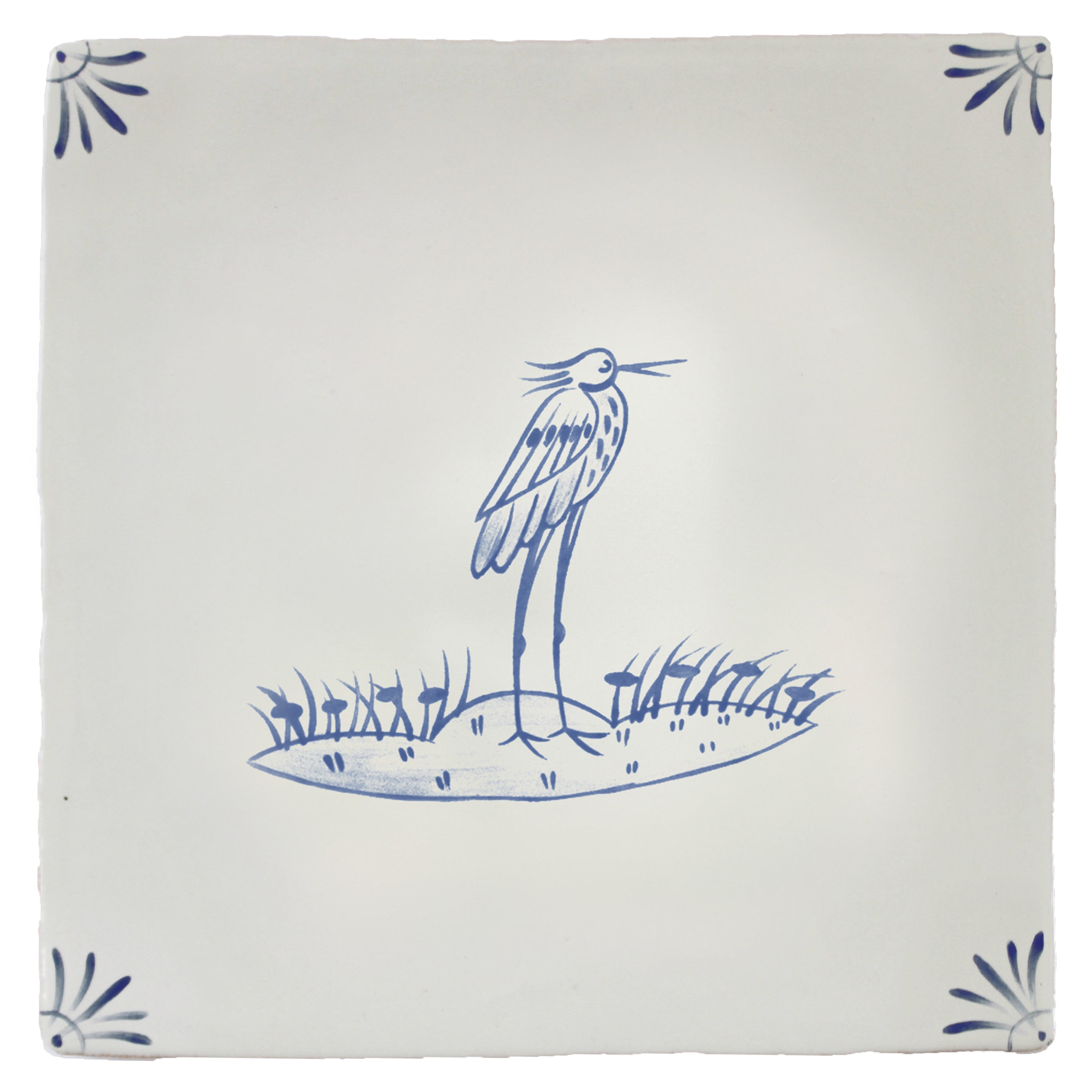 River Bird Egret Delft (right)