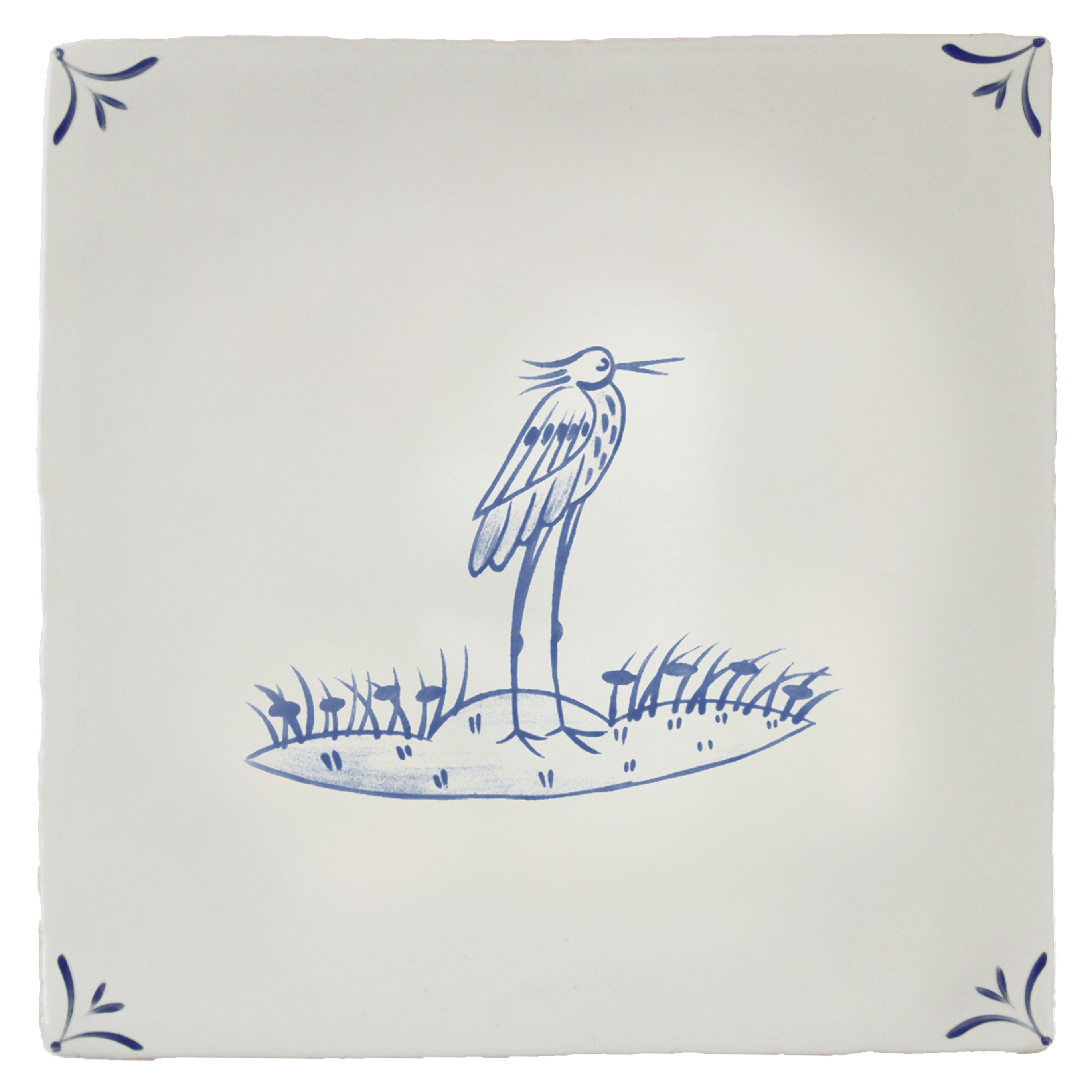 River Bird Egret Delft (right)