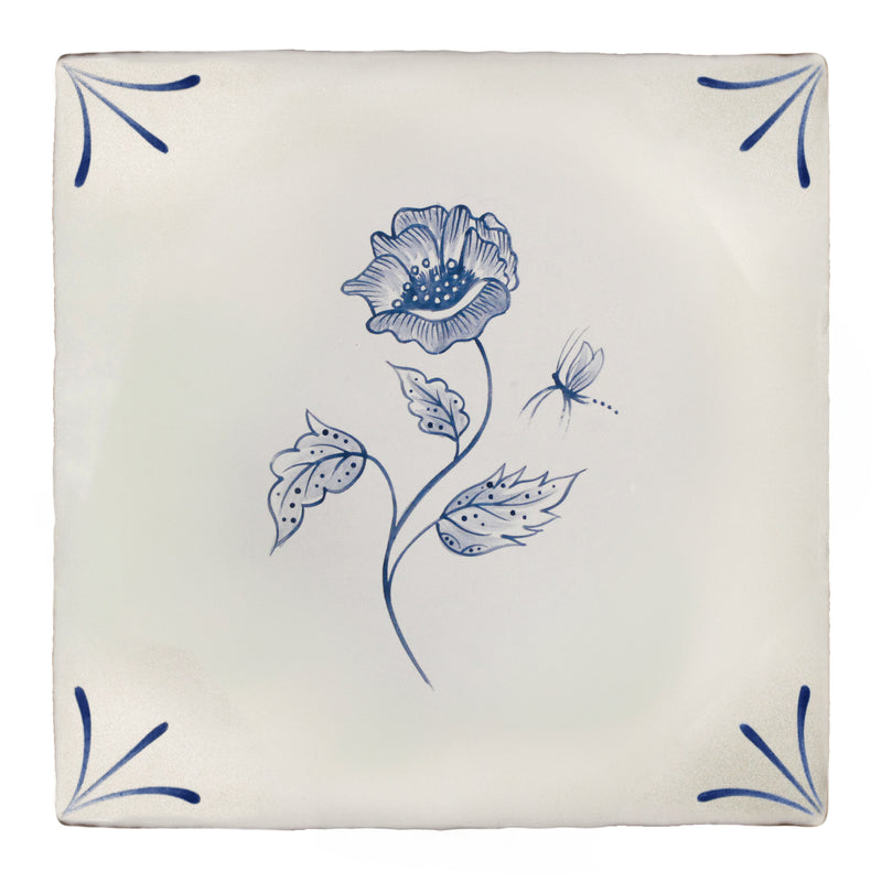 Flora Delft Poppy